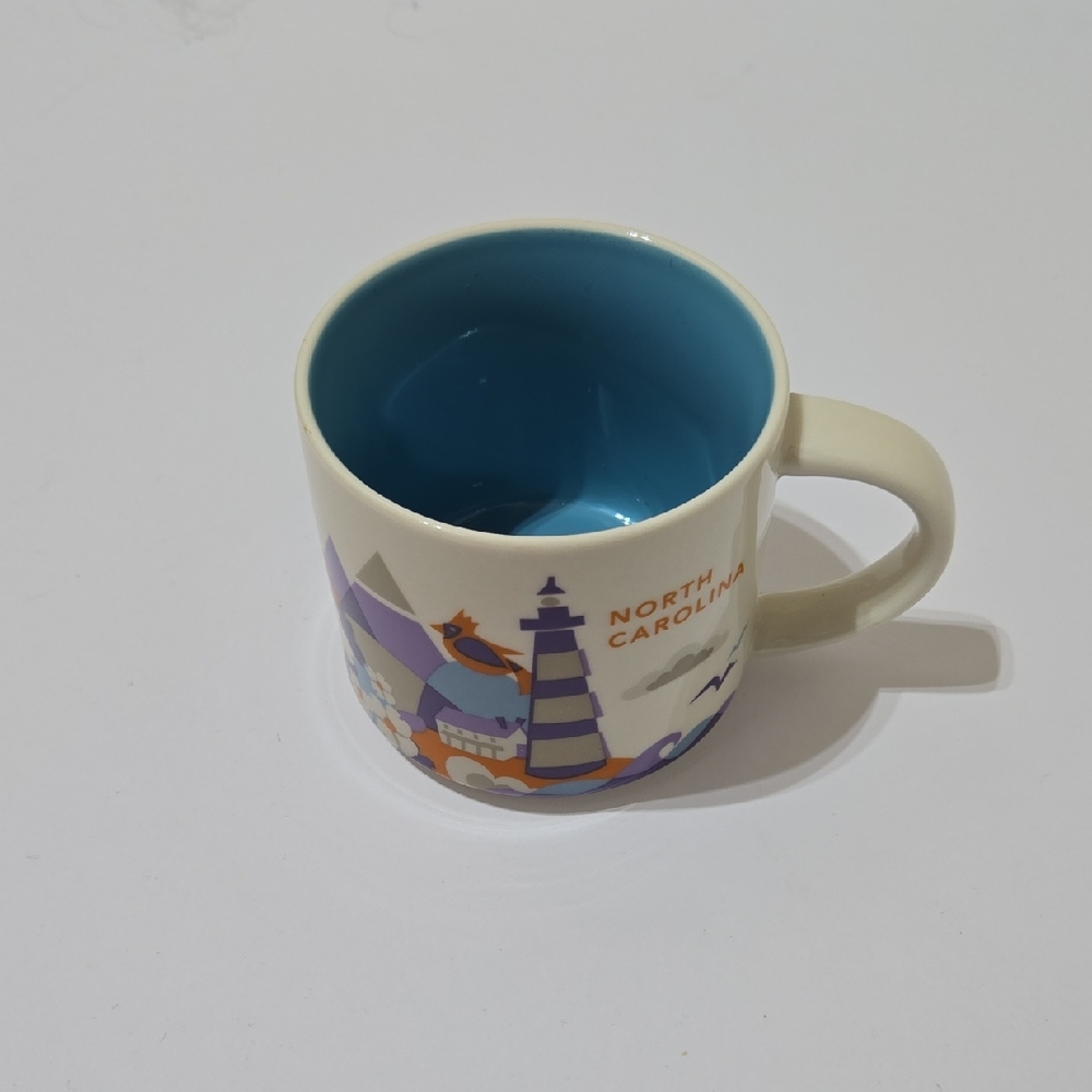 Starbucks North Carolina "You Are Here" Mug.